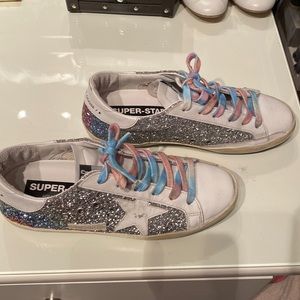 Golden goose limited edition glitter sneaker
